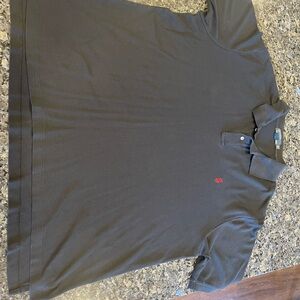 Ralph Lauren Black Polo Shirt with Red Logo